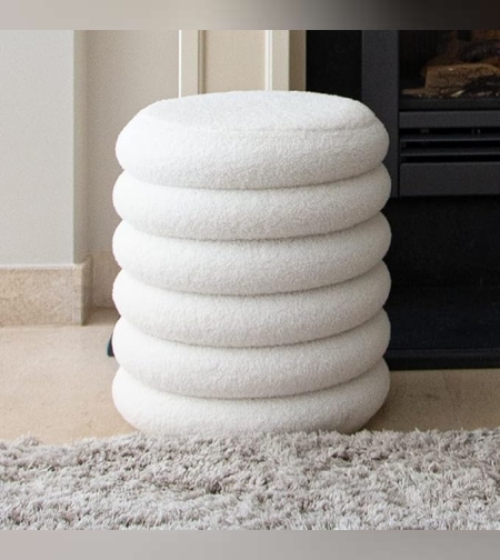 הדום עגול דגם “פאולה” בז’ בוקלה