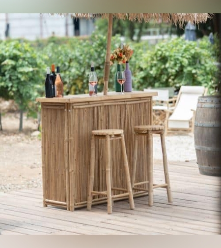 Bamboo Bar בר דקורטיבי מבמבוק