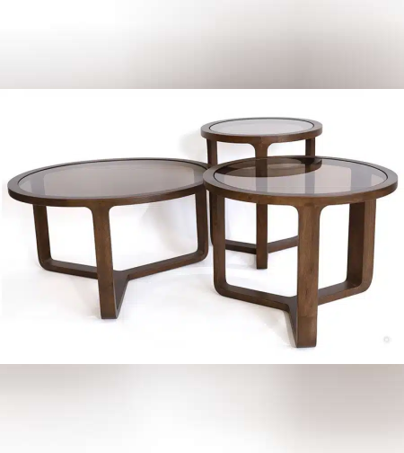 סט שולחנות סלון דגם 