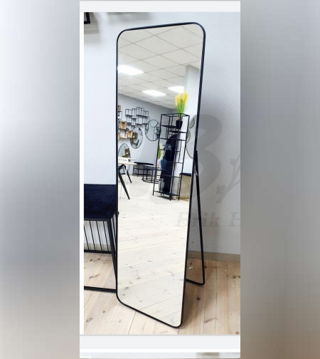 מראת גוף 150/40 מסגרת שחורה