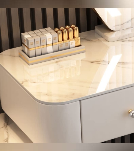 סט פינת איפור - לבן - טימבר עיצובים