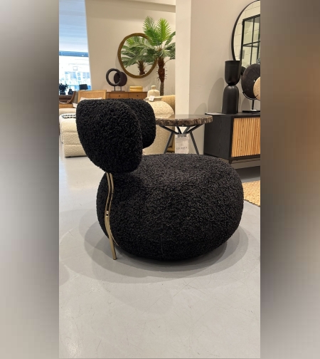 כורסאות שילה שחורה