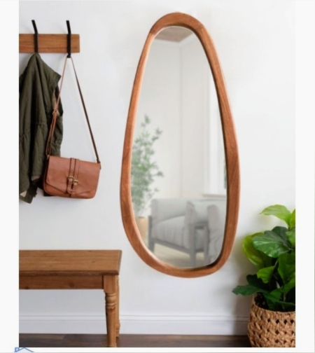 מראה קסנדרה עץ אגוז – 150/70 ס״מ