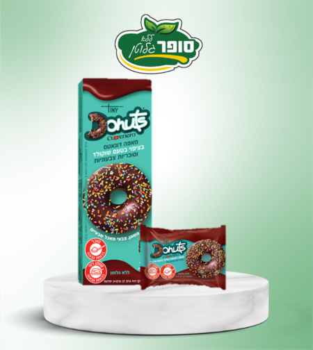 מאפה דונאטס שוקולד