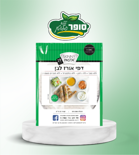 דפי אורז לבן - skinny pasta
