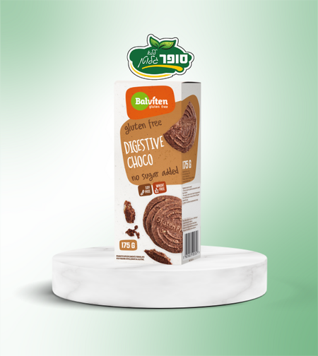 كوكيز الكاكاو خالي من الغلوتين وخالية من السكر  - Balviten