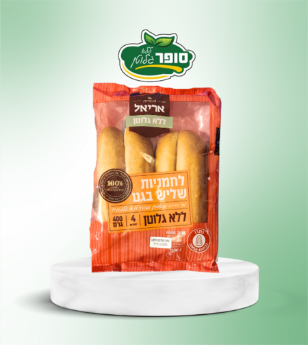 خبر باجيت قصير ( 4 قطع) -  مخبز ارئيل