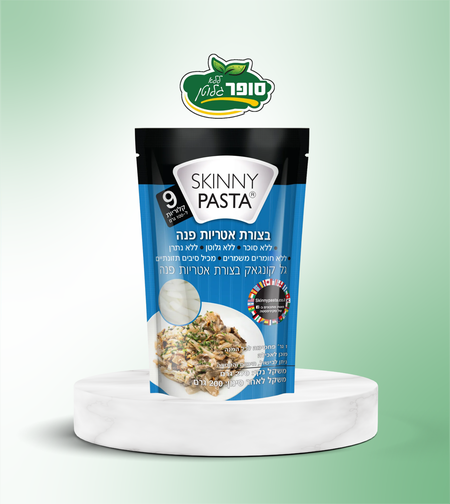 סקיני פסטה קונג'אק בצורת פנה ללא גלוטן - Skinny Pasta