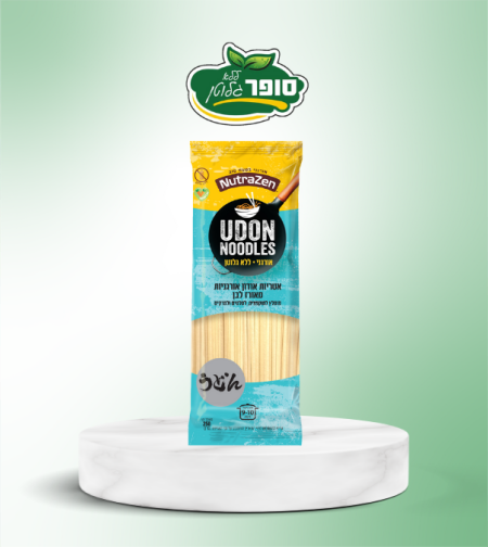 אטריות אודון אורגניות מאורז לבן