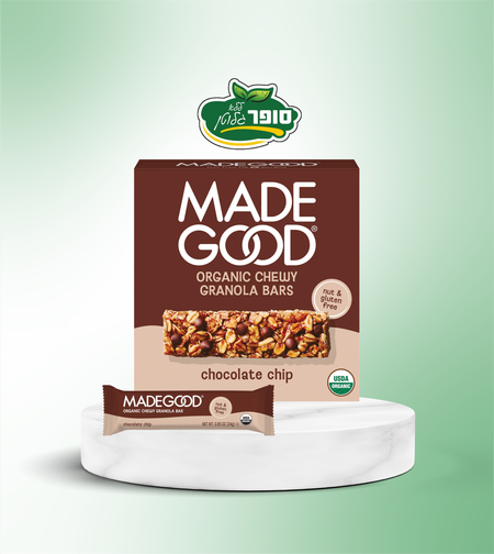 חטיף גרנולה עם שוקולד צ'יפס ללא גלוטן - MADE GOOD