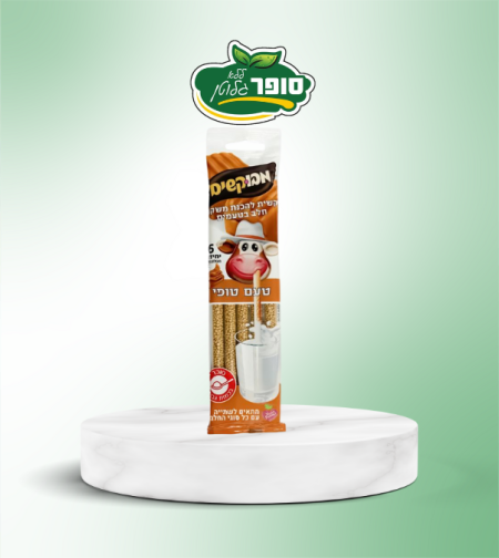 קשיות להכנת משקה חלב בטעם טופי ללא גלוטן