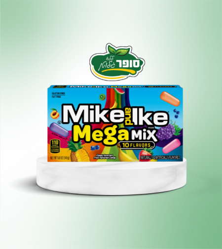 סוכריות ג'לי בטעמי פירות ללא גלוטן - MegaMix