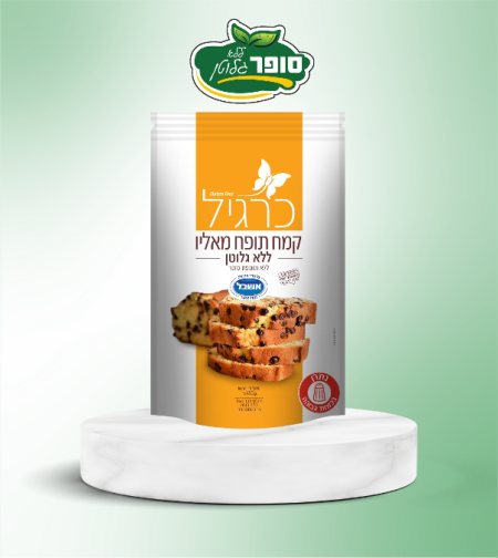 קמח תופח ללא גלוטן - כרגיל
