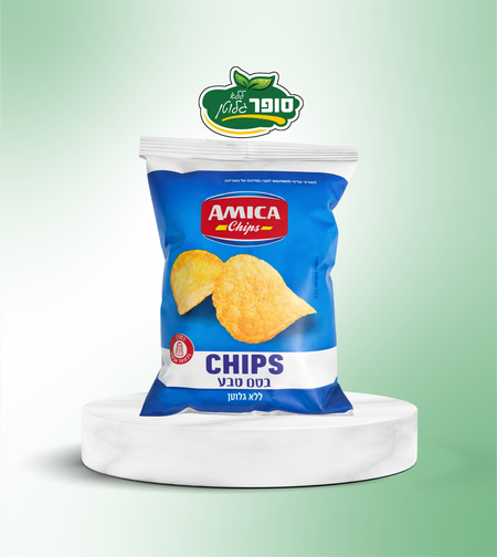 חטיף תפוח אדמה בטעם טבעי ללא גלוטן