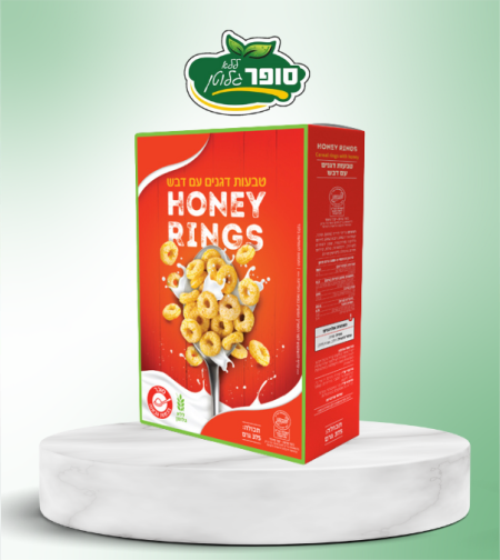 טבעות דגנים עם דבש