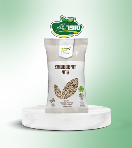 بذور السمسم الكاملة العضوية خالية من الغلوتين