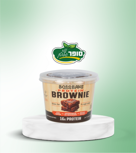 תערובת בראוניז להכנה מהירה, ללא גלוטן וללא תוספת סוכר