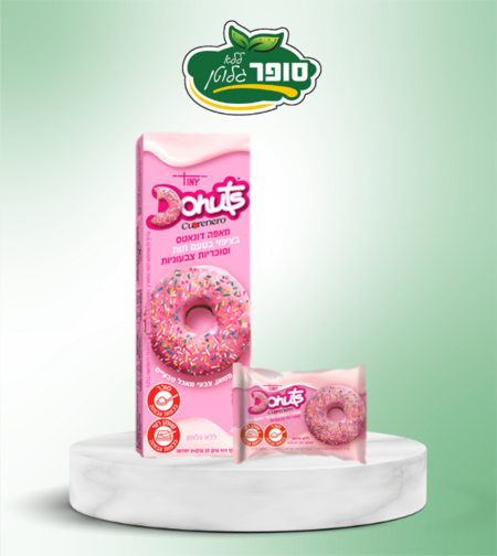 מאפה דונאטס תות