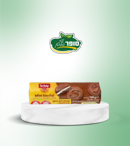 עוגיות בטעם שוקולד במילוי קרם שמנת שר