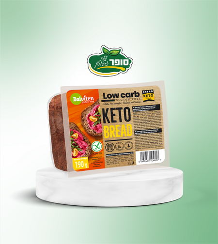 خبز كيتو خالي من الغلوتين (قليل الكربوهيدرات) - Balviten