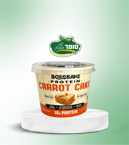 תערובת לעוגת גזר להכנה מהירה, ללא גלוטן וללא תוספת סוכר