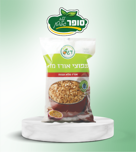 פצפוצי אורז מלא תפוח - דגש