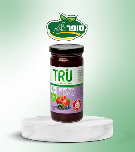 קונפיטורת פירות יער לייט - truvia