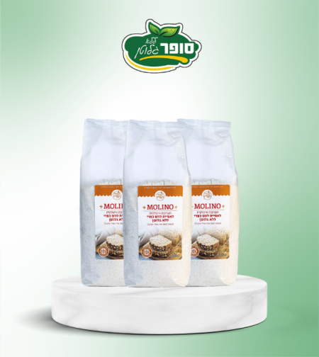 תערובת לאפיית לחם כפרי (מולינו)