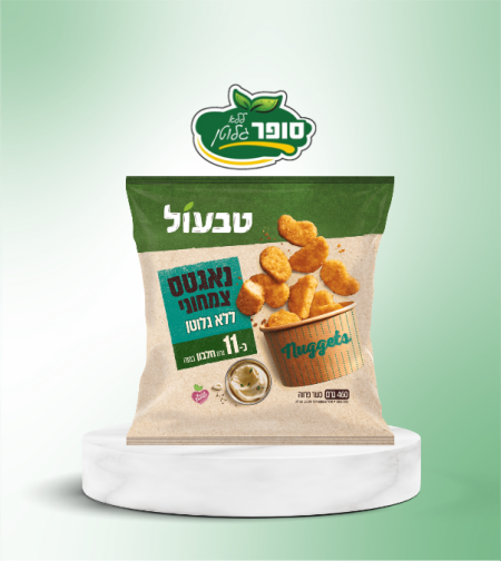 ناجتس نباتي خالي من الغلوتين