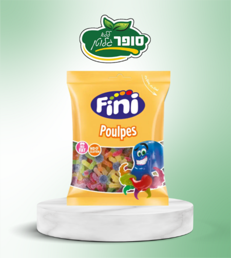 סוכריות גומי מסוכרות בצורת תמנון (fini)