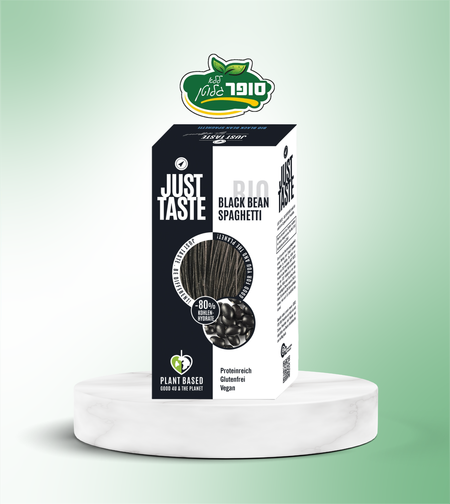 אטריות שעועית שחורה אורגנית ללא גלוטן - JUST TASTE