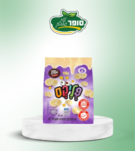 رقائق الكورنفلكس مغطاة بالشوكولاتة البيضاء