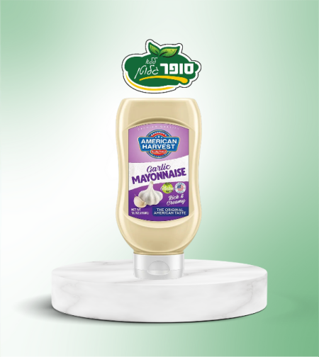 רוטב מיונז בטעם שום ללא גלוטן