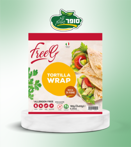 עלי טורטיה ללא גלוטן