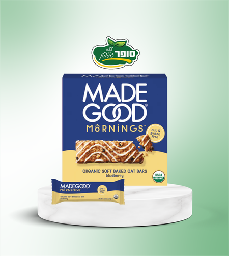 חטיף שיבולת שועל עם אוכמניות ללא גלוטן - MADE GOOD