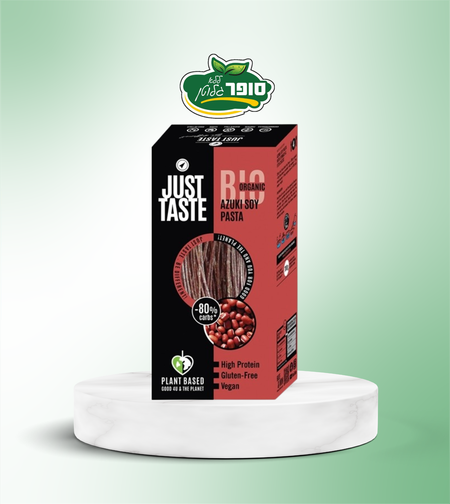 אטריות פולי סויה ושעועית אזוקי אורגניים ללא גלוטן - JUST TASTE