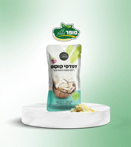 رقائق جوز الهند بنكهة طبيعية، خالية من الغلوتين - T-SHAPE