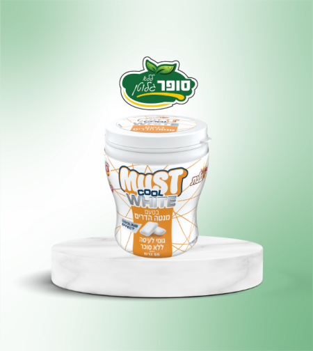 גומי לעיסה בטעם מנטה הדרים ללא סוכר - עלית