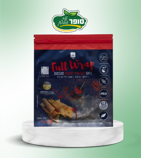 טורטיה מעדשים כתומות