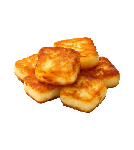 جبنة حلومي مالحة مغطاة بفتات الخبز خالية من  غلوتين - 500 غرام