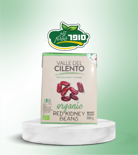 שעועית אדומה אורגנית ללא גלוטן