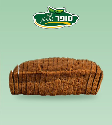 לחם 100% טף ללא גלוטן וללא תוספת סוכר לבן - גלוטריה