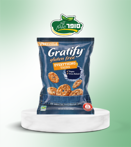 בייגלה שטוח עם שומשום גרטיפי אסם