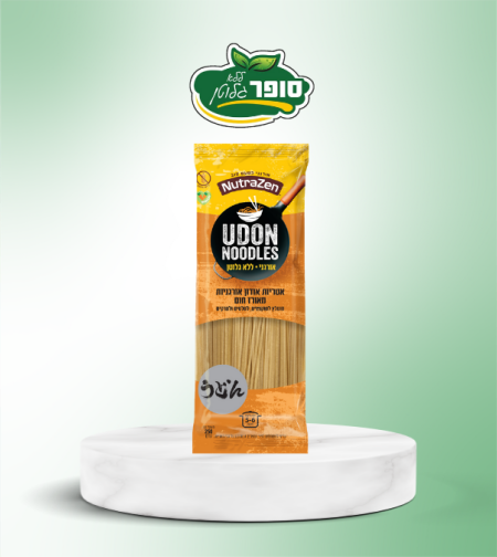 אטריות אודון אורגניות מאורז חום