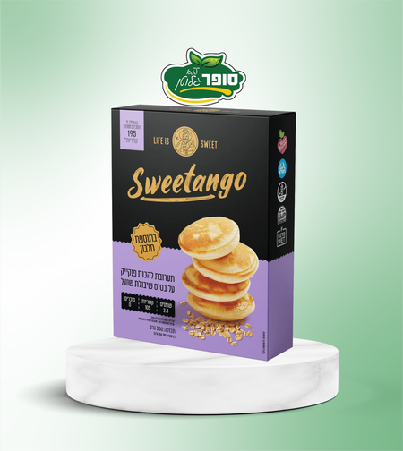 תערובת להכנת פנקייק ללא גלוטן וללא סוכר - Sweetango
