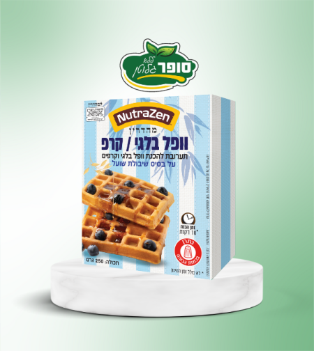 תערובת להכנת ופל בלגי / קרפ ללא גלוטן