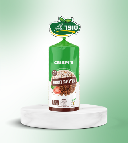 פריכיות כוסמת ללא גלוטן - CRISPI'S