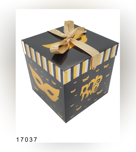 קופסת קרטון מכסה כ- 20*20*20 ס