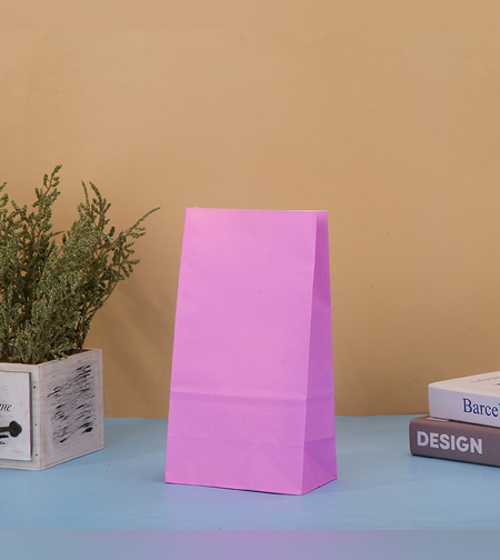 שקית נייר 8*13*24 - ורוד פוקסיה (10 יח')