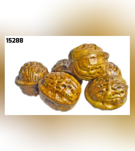 אגוזים צבע טבעי* 12 יח